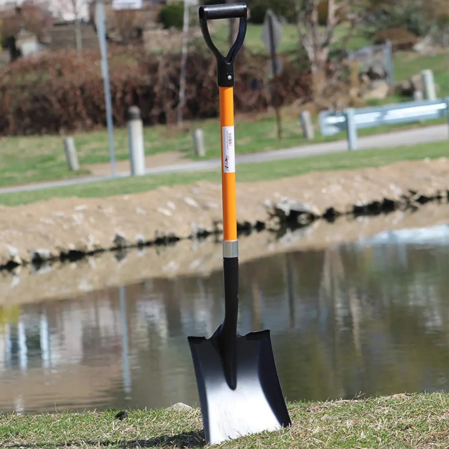 Ashman Square Shovel (Large) – (1 Pack) – 41 Inches Long D Handle Grip –  Ashman Online