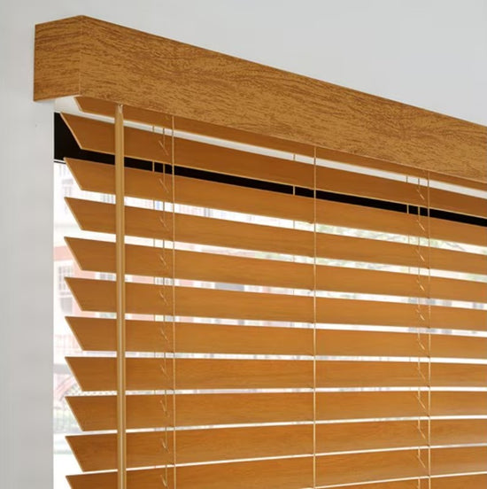 Ashman 2 Inch Faux Wood Blinds – Durable, Moisture-Resistant Window Treatments with Cordless Lift