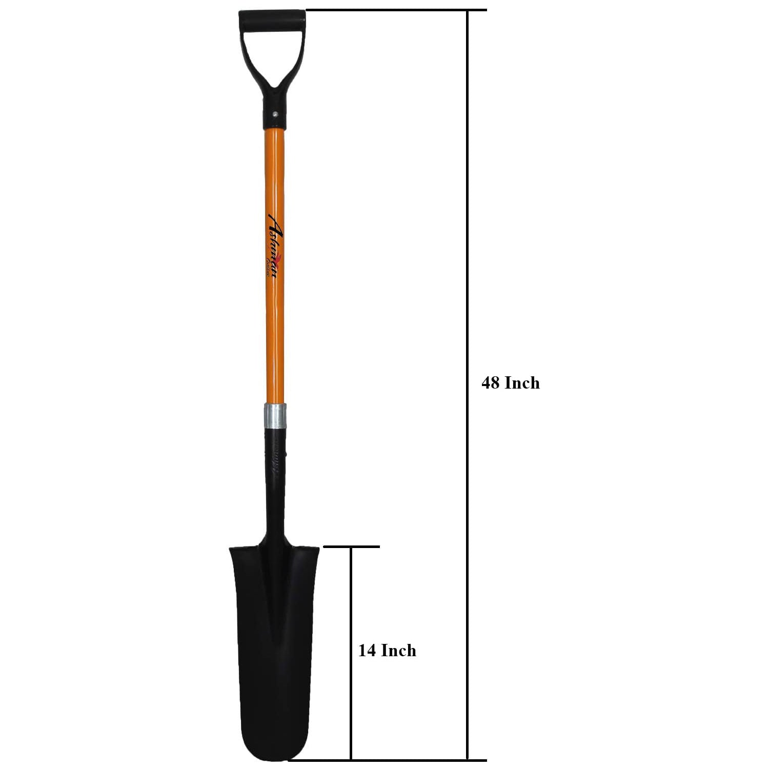 Ashman Drain Spade 48 Inches Long Handle Spade with D Handle Grip –  Ashman Online